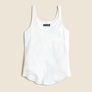 J. Crew Vintage rib shelf-bra tank top, EUC